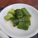 味楽 - 胡瓜のピリ辛漬けアップ