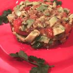 hippopotamus - アボカド・トマト・茄子のタルタル