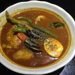 スーリヤフジノ - チキンベジタブルイエロースープカレー、980円です。