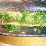 Tsunesaburou - 穴子の天麩羅ネギ醤油