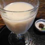 天野屋 - 冷やし甘酒４５０円