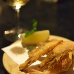 Funky - 芝エビのセモリナ粉フリット