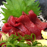 サンキュー - 九条葱馬刺し¥580?