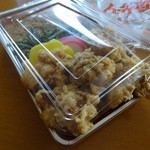 たいあん弁当 - 「からあげ山菜弁当」蓋が閉まりません！