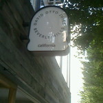 デービッド オットー ジュース - 店ロゴ看板