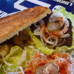 ユーケーワイルドキャッツカフェ - ☆程よいボリュームでサンドをパクリ（＾ｖ＾）☆