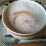 世界のガラス館 喫茶コーナー チーレン - カプチーノ