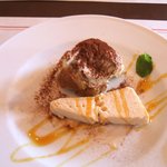 ダルクオーレ - デザート　ティラミスとアールグレイのセミフレッド