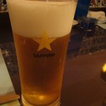 イズミル - 生ビール（サッポロ）525円