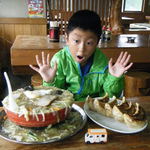 お食事処 ぼんち - 中カ丼＋餃子