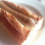 セント シュバイン - 2015年10月：テイクアウトしたパンとソーセージで優雅な朝食♪