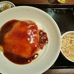 珍満茶楼 - かに玉丼　810円