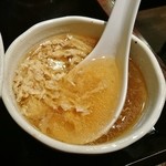 珍満茶楼 - 付属の中華スープ