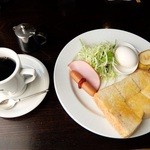 天 珈琲 - モーニング（全体）