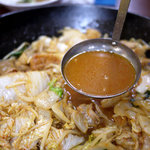 白川苑 - 名物ホルモン鍋（２人前）