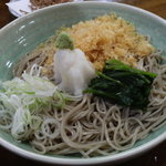 満留井 - 冷やしたぬき蕎麦