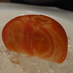 割烹 しらこ - 2010/6月（2度目）：フルーツトマトの美しき断面