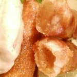 Vacanteen -VACANT食堂- - アーモンド春巻き＆バナナレーズンアイス添え②