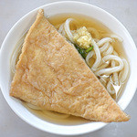 手打うどん 松岡 - かけ+お揚げ