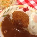 キッチンニュー早苗 - コロッケカレー