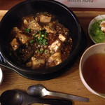 ゆるり 中華食堂 癒食同源 - 麻婆豆腐ランチ