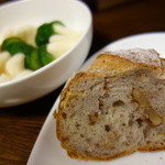 get well soon - 今夜の酒のつまみは糠漬けと胡桃パン（＾＾）