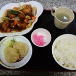 大阪王将 - 日替わりランチ650円