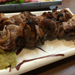 ヒージャー串焼き