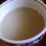 箱根 暁庵 - お客さまが、多いのがわかる、濃い目の蕎麦湯。