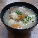 Ogurichaya - ・美っ栗だご汁(小) 250円