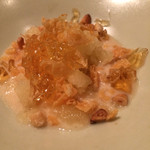 虎白 - リンゴのムースと焼きリンゴ