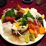 Tsukiya - お刺身10種盛り