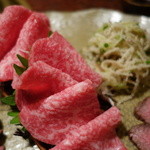 焼肉うしごろ - リブシン生と白センマイ