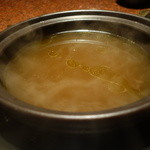 焼肉うしごろ - 素晴らしい出汁です