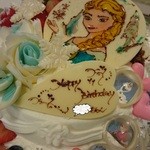 エルサのオーダーケーキ