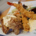 うえだや - 特別にお子様ランチを作ってくれました。600円でした。