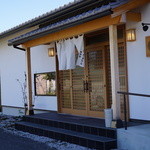 うえだや - こっちがランチ用の入り口