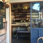 ブーランジェリー　ヤマシタ - 2015/10/13 青いドアの入口