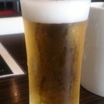 韓国料理 サラン - ランチ生ビール