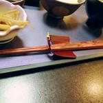 とんかつ なかお - 箸。