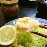 とんかつ なかお - ポテトも雑味がありません。
