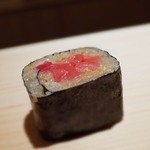 鮨 あらい - 初訪　太い鉄火巻き