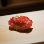 鮨 あらい - 初訪　鮪のおはぎ