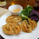 Nha Hang Ngon - 
            海老の米粉天ぷら、バイン・トム
            