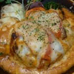 デニーズ - トマトとクリームの煮込みハンバーグ