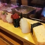 こい勢 - ランチ握り寿司（お味噌汁付）・・税込１０８０円