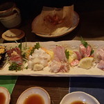 MARU - 本日のお刺身6点盛り（ウニ入り）