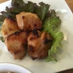 みーる食堂 - 鶏肉の梅醤油焼き