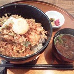旬彩 天ぷら 心来(しんら） - 心来かき揚げ丼１，０８０円（税込）