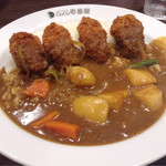 カレーハウス CoCo壱番屋 - 野菜カレー＋カキフライ